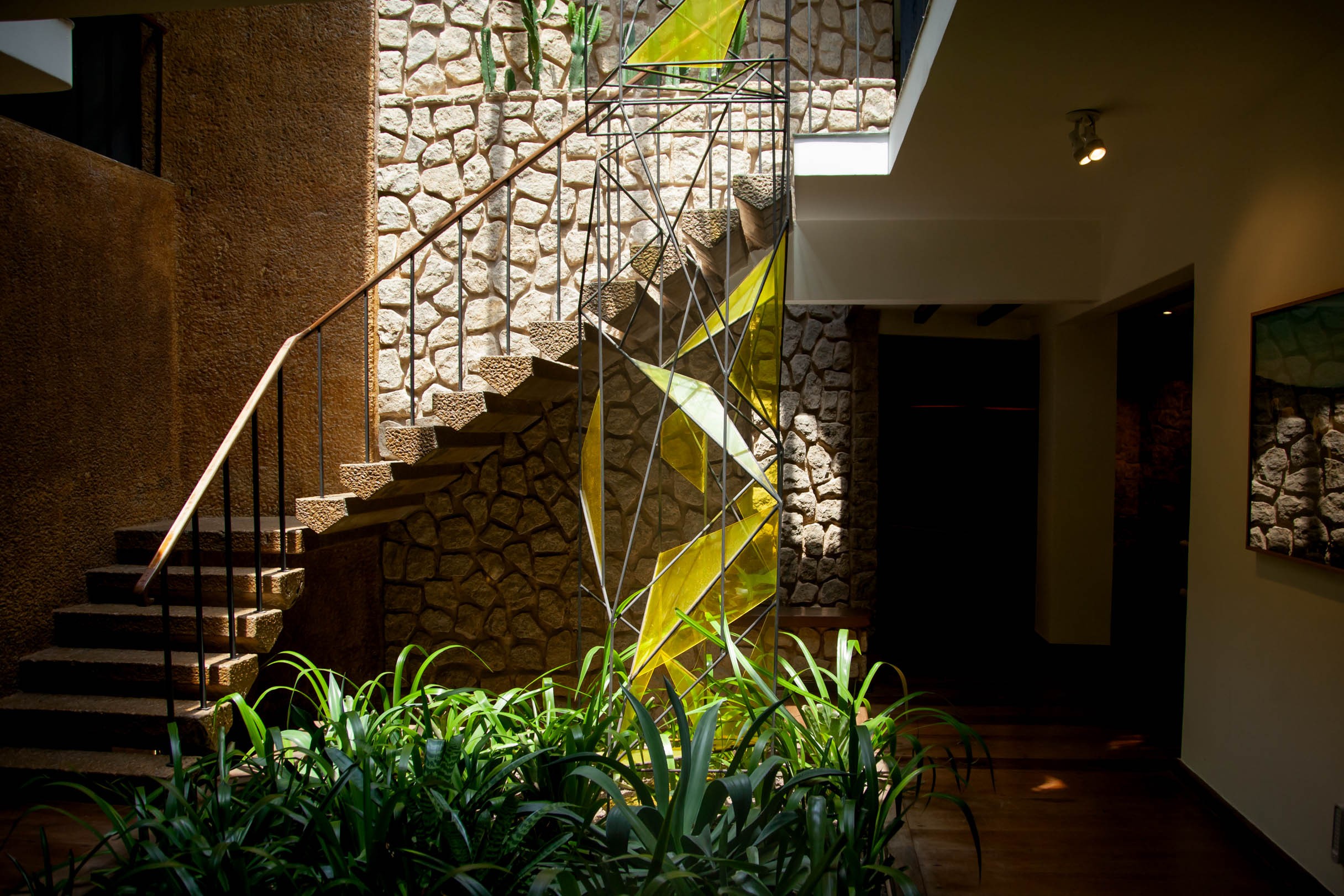 brick road with flowers on the side